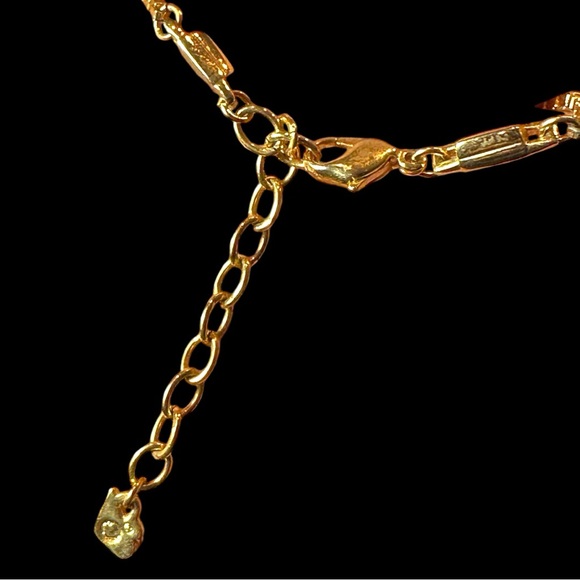 Swarovski Crystal Caged Smoky Quartz & Amethyst Y-Drop Necklace (EUC) - Picture 10 of 12